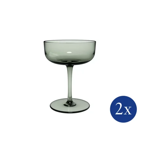 Villeroy & Boch Like Sage coppa da spumante / coppetta da dessert, set da 2 pz.