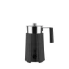 Alessi PLISSÉ Cappuccinatore nero