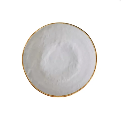 Novità Home MEDITERRANEO Piatto dessert bianco