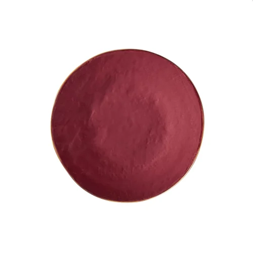 Novità Home MEDITERRANEO Piatto dessert rosso