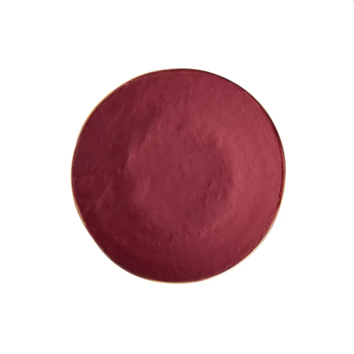 Novità Home MEDITERRANEO Piatto dessert rosso