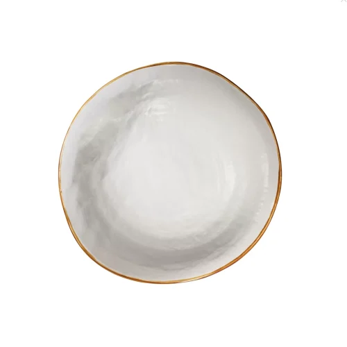 Novità Home MEDITERRANEO Piatto fondo bianco