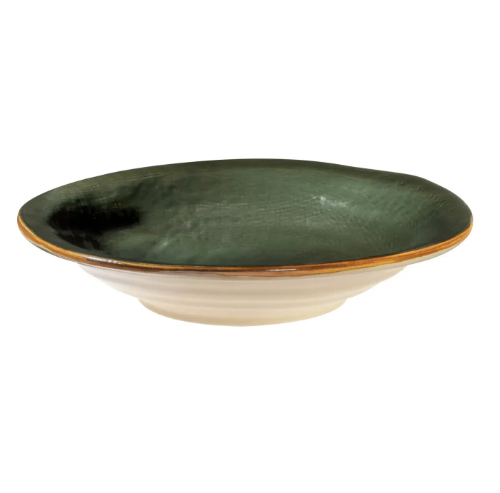 Novità Home MEDITERRANEO Piatto fondo verde