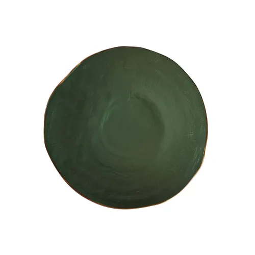 Novità Home MEDITERRANEO Piatto piano verde