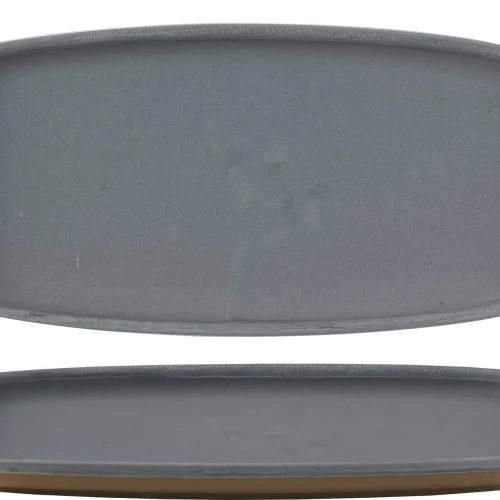 Churchill EMERGE Piatto OBLONG 25,1x10cm - grey