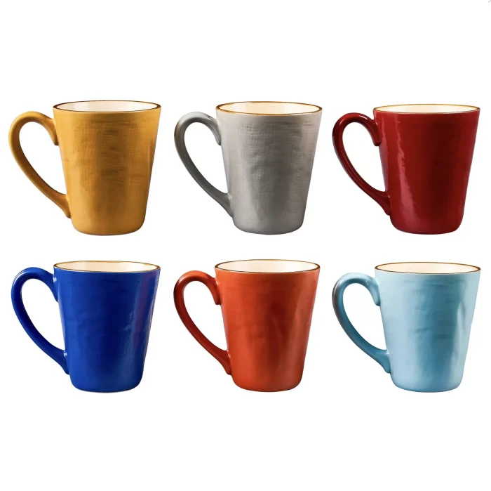 MUG COLORI Novità Home MEDITERRANEO Mug 9,5x9,5x11cm colori assortiti