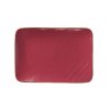 Novità Home MEDITERRANEO Piatto rettangolare 27x19,5x2cm rosso