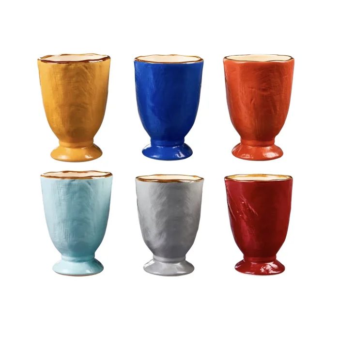 bicchieri Novità Home MEDITERRANEO Bicchiere 10x10x13cm colori assortiti