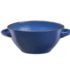 Novità Home MEDITERRANEO Ciotola zuppa con manici 20x15x7cm blu