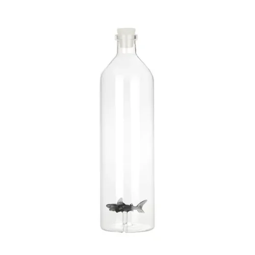 bottle-atlantis-shark-1-2-l-gray-glass-27666 Balvi SHARK bottiglia 1,2L