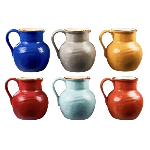 brocca colori Novità Home MEDITERRANEO Brocca 13x16x20cm colori assortiti