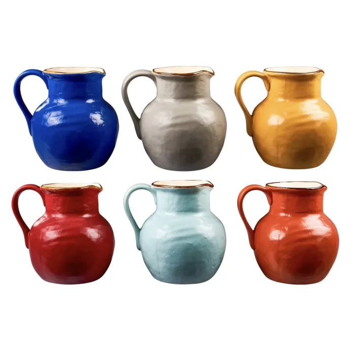 Novità Home MEDITERRANEO Brocca 13x16x20cm colori assortiti