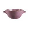 ciotola zuppa rosa Novità Home MEDITERRANEO Ciotola zuppa con manici 20x15x7cm rosa