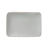 Novità Home MEDITERRANEO Piatto rettangolare 27x19,5x2cm fango
