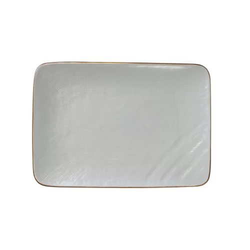 Novità Home MEDITERRANEO Piatto rettangolare 27x19,5x2cm fango