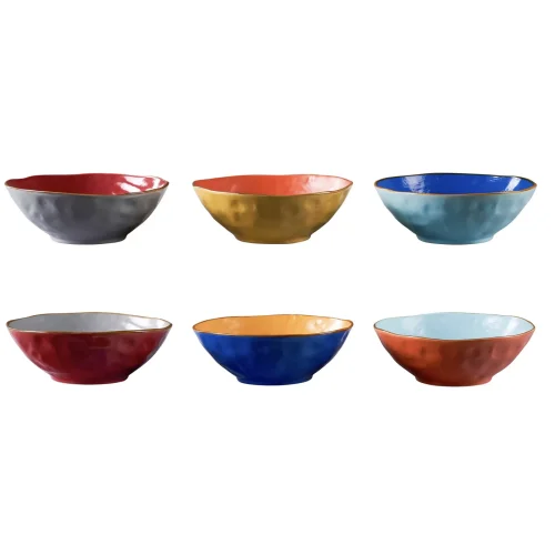 insalata media Novità Home MEDITERRANEO Insalatiera media 22,5x22,5x8cm colori assortiti