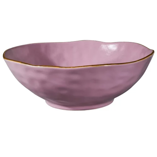 insalatiera grande rosa Novità Home MEDITERRANEO Insalatiera grande 27x27x11cm rosa