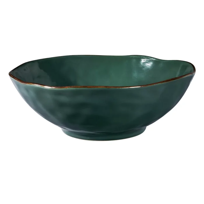 Novità Home MEDITERRANEO Insalatiera grande 27x27x11cm verde