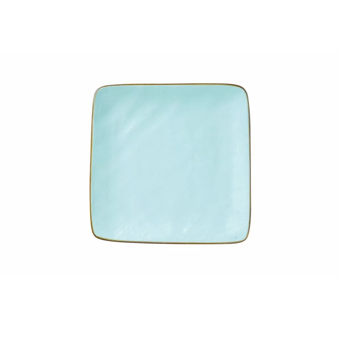 Novità Home MEDITERRANEO Piattino quadro 12x12x2cm turchese