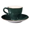 Novità Home MEDITERRANEO Tazzina caffè con piattino  verde