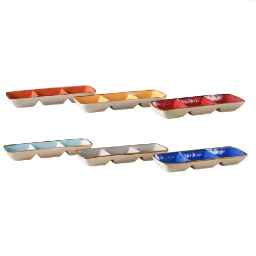 vassoio aperitivo Novità Home MEDITERRANEO Vassoietto aperitivo colori assortiti