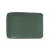 verde Novità Home MEDITERRANEO Piatto rettangolare 27x19,5x2cm verde