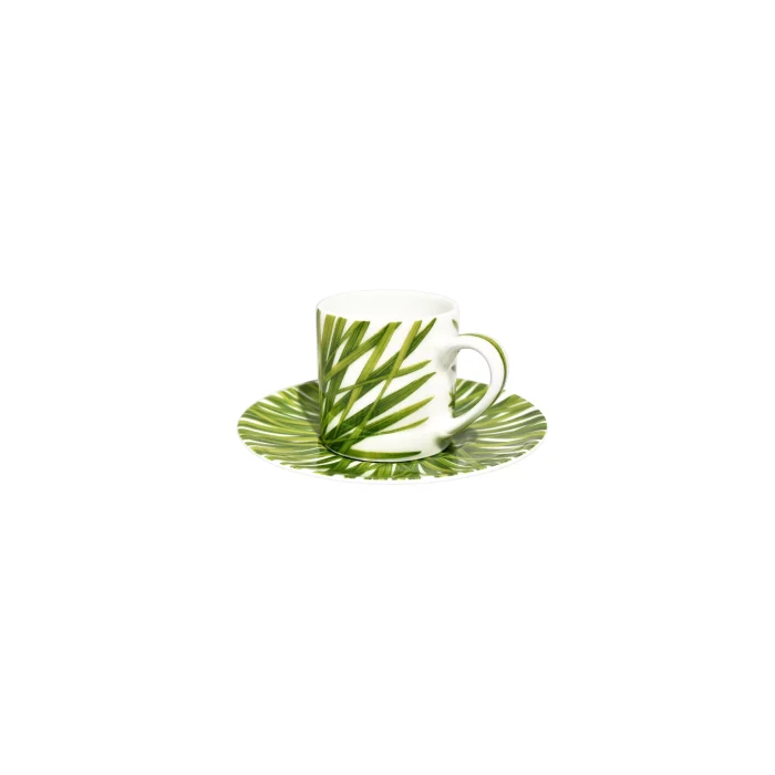 Taitù LIFE IN GREEN Tazza espresso con piattino