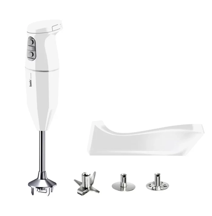 Bamix cordless plus bianco Bamix CORDLESS PLUS robot a immersione senza fili - bianco