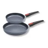 Woll DIAMOND Set due Padelle 24cm + 28cm - nero