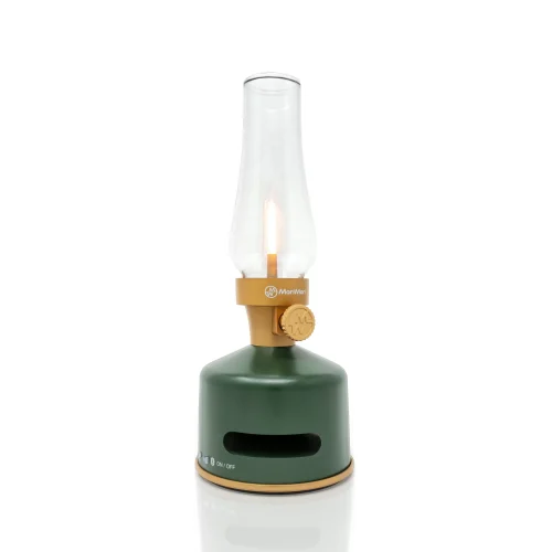 Sbam Mori Mori Lanterna a led e speaker bluetooth - Original green