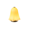 FANTASMINO Lampada 847.60 ø14 h18 - ambra interno lattimo ambra interno lattimo