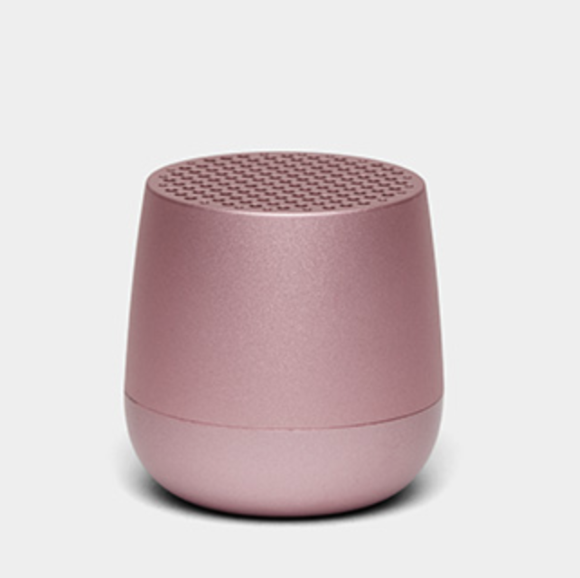 Lexon MINO Speaker 3W con carica ad induzione - rosa alu