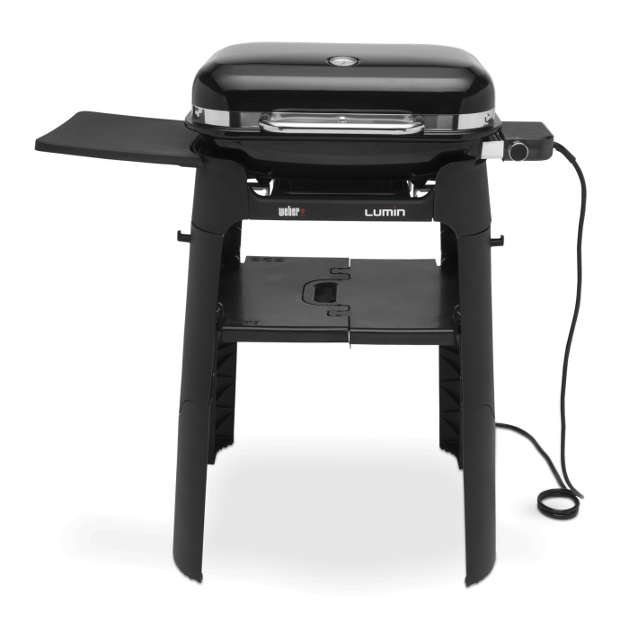 Weber LUMIN barbecue elettrico con stand - black black