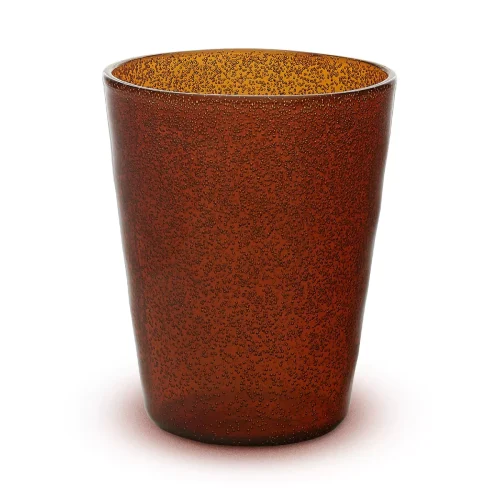 MS1GL-AM Memento SYNTH Tumbler bicchiere da acqua - ambra