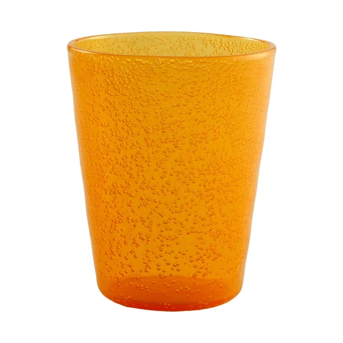Memento SYNTH Tumbler bicchiere da acqua - giallo mandarino