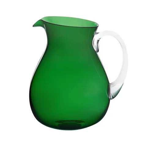 Memento SYNTH Pitcher caraffa con manico - verde smeraldo