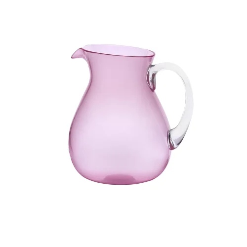 Memento SYNTH Pitcher caraffa con manico - rosa