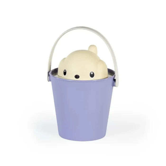 United Pets Crock secchiello porta crocchette cane avorio/lilla