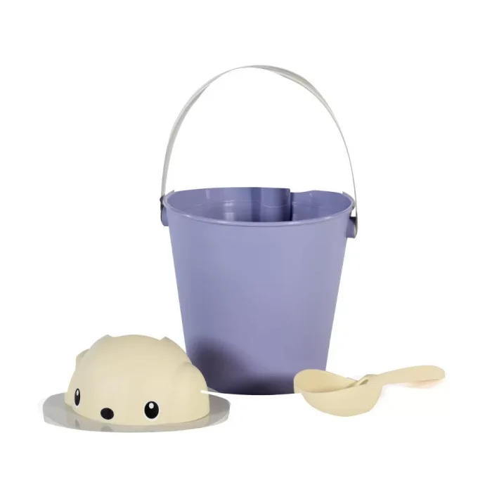 United Pets Crock secchiello porta crocchette cane avorio/lilla