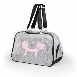 TP1551NR United Pets A.U.T.O. trasportino rosa/grigio tortora