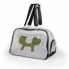 United Pets Mesh Bag ECO trasportino per cani e gatti in rPET nero verde
