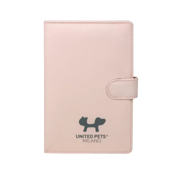 United Pets Passport Case ECO portadocumenti in PET rosa
