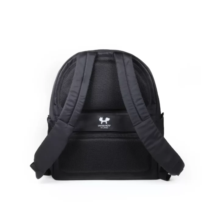 United Pets Pet Reverse Backpack ECO zaino per cani in rPET nero/verde