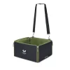 United Pets Urban Pet Car Box ECO Scatola portacani per auto in rPET nero/verde