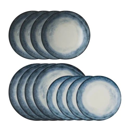 Arthur Krupp Shade Sea Set piatti per 4 persone, 12 pezzi
