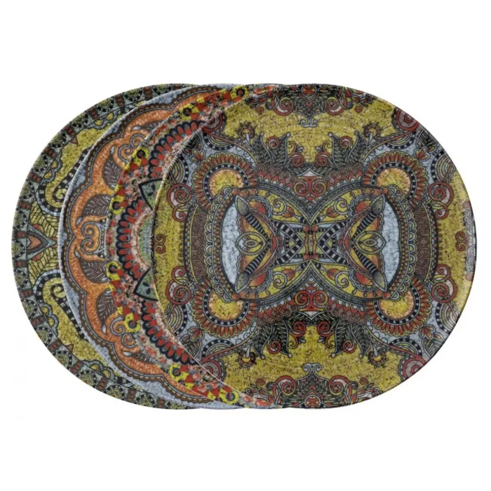 Arthur Krupp Mandala piatti per pizza - set 4 pz
