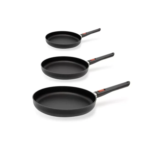 Woll Eco Lite Set 3 padelle antiaderenti Ø 20 - 24 - 28