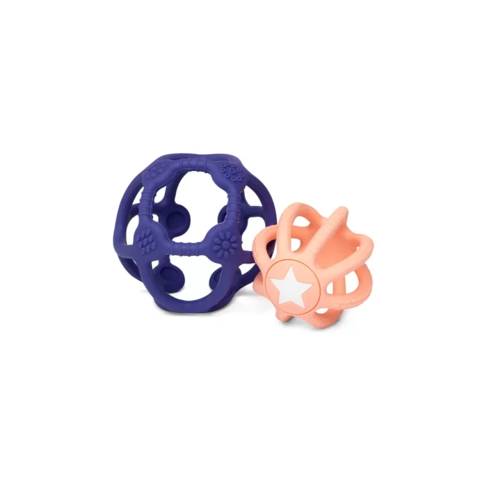 Little L set palline sensoriali silicone blu e rosa