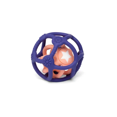 Little L set palline sensoriali silicone blu e rosa