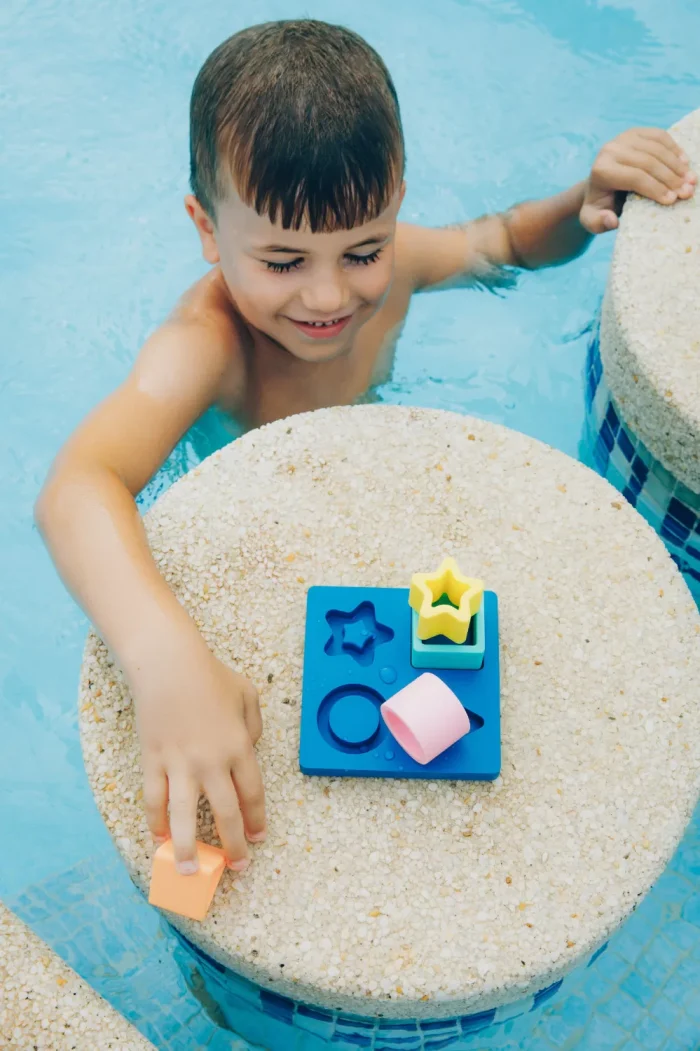 Little L puzzle geometrico puzzle colore pastello